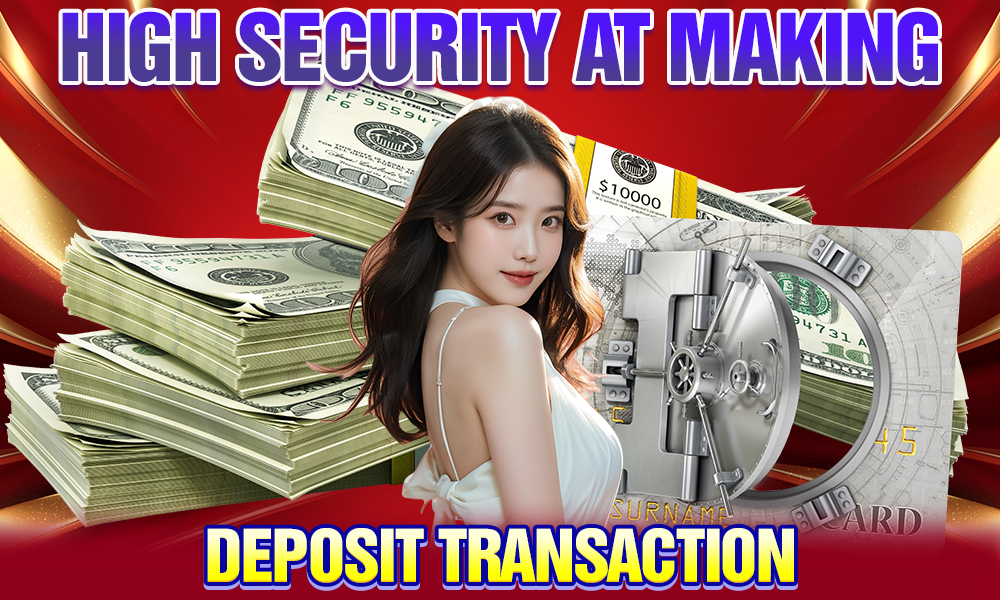 High Security at making deposit